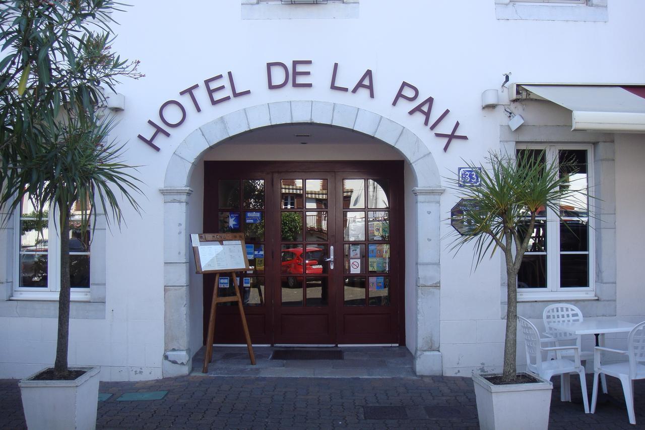 Hotel-Restaurant De La Paix Saint-Palais  Экстерьер фото